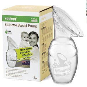 3/$15 | haakaa Manual Breast Pump